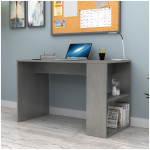 Γραφείο εργασίας Mikro  χρώμα γκρι σκυροδέματος 120x60x75εκ. - Image 3