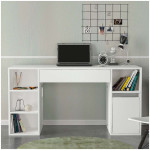 Γραφείο εργασίας Pontus  χρώμα λευκό 145x60x74,4εκ. - Image 3