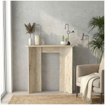 Κονσόλα Mara  χρώμα travertine 90x29,6x91,8εκ. - Image 3