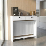 Κονσόλα - Κάλυμμα καλοριφέρ Opelya  χρώμα λευκό 110x31,4x100εκ.