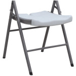 Καρέκλα catering - συνεδρίου Capri  πτυσσόμενη χρώμα λευκό του πάγου 45x50x88εκ. - Image 3