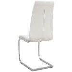 Σετ τραπεζαρία 5τμχ Darlen - Vela  χρώμα sencron black - λευκό 125x72x74εκ. - Image 3