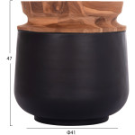 ΔΙΑΚΟΣΜΗΤΙΚΑ ΒΑΖΑ ΔΑΠΕΔΟΥ 2ΤΜΧ LINTER HM21140.04 FIBER CEMENT TAUPE-ΞΥΛΟ ΤΕΑΚ 47Υ & 60Υεκ - Image 2