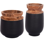 ΔΙΑΚΟΣΜΗΤΙΚΑ ΒΑΖΑ ΔΑΠΕΔΟΥ 2ΤΜΧ LINTER HM21140.04 FIBER CEMENT TAUPE-ΞΥΛΟ ΤΕΑΚ 47Υ & 60Υεκ