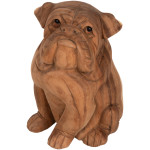 ΔΙΑΚΟΣΜΗΤΙΚΟ ΔΑΠΕΔΟΥ HM7926 DOZER BULLDOG ΞΥΛΟ SUAR ΣΕ ΦΥΣΙΚΟ ΧΡΩΜΑ 20x17x30Υεκ.