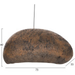 ΦΩΤΙΣΤΙΚΟ ΟΡΟΦΗΣ STONER (L) HM4419.03 ΟΨΗ ΠΕΤΡΑΣ ΚΑΦΕ/ΓΚΡΙ--73x55x40Υεκ. - Image 2