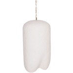 ΦΩΤΙΣΤΙΚΟ ΟΡΟΦΗΣ ΚΡΕΜΑΣΤΟ LOGKY HM4704.02L--FIBER CEMENT ΛΕΥΚΟ 35x35x67Υεκ