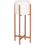 ΓΛΑΣΤΡΑ ΕΣΩΤ.ΧΩΡΟΥ RENTIL HM4684.02L FIBER CEMENT ΧΡΩΜΑ ΛΕΥΚΟ--ΒΑΣΗ TEAK Φ27x66Υεκ