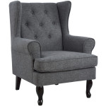 ΠΟΛΥΘΡΟΝΑ ΜΠΕΡΖΕΡΑ BRANDON HM3073.10 ΣΕ ΓΚΡΙ ΧΡΩΜΑ 83x83x104 εκ.