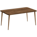 Τραπεζάκι σαλονιού Plane  χρώμα καρυδί 90x55x41εκ. - Image 2