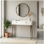 Κονσόλα Alis  χρώμα λευκό 110x29x88εκ.