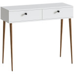 Κονσόλα Alis  χρώμα λευκό 110x29x88εκ. - Image 3