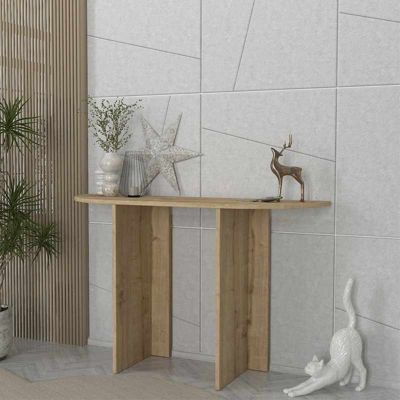 Κονσόλα Cortado  χρώμα sapphire oak 120x35x75εκ.