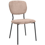 Σετ τραπεζαρία 5τμχ Darlen - Kevin  χρώμα sapphire oak - μόκα 125x72x74εκ. - Image 2