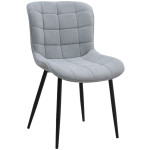 Σετ τραπεζαρία 5τμχ Darlen - Chiara  χρώμα sapphire oak - γκρι 125x72x74εκ. - Image 2