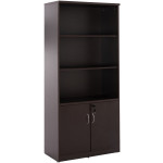 ΒΙΒΛΙΟΘΗΚΗ ΓΡΑΦΕΙΟΥ ΕΠΑΓΓΕΛΜΑΤΙΚΗ SIENNA 80Χ39Χ179Υεκ.HM2014.03 ΚΕΡΑΣΙ ΜΕ 2 ΠΟΡΤΕΣ