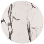 ΕΠΙΦΑΝΕΙΑ ΤΡΑΠΕΖΙΟΥ WERZALIT Φ60Χ2.5εκ. MARBLE WHITE-GREY 5657 HM5227.11