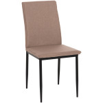 ΚΑΡΕΚΛΑ ΤΡΑΠΕΖΑΡΙΑΣ PERKY HM18347.04 ΜΠΕΖ ΥΦΑΣΜΑ-ΜΕΤΑΛ. ΠΟΔΙΑ ΜΑΥΡΑ 44x60x87Υεκ