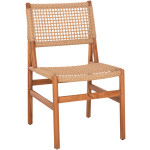 ΚΑΡΕΚΛΑ ΤΡΑΠΕΖΑΡΙΑΣ DINIZ HM6554 ΞΥΛΟ TEAK ΦΥΣΙΚΟ--ΣΥΝΘ.ΣΧΟΙΝΙ 48x60x84Υεκ.