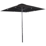 ΟΜΠΡΕΛΑ ΕΠΑΓΓΕΛΜΑΤΙΚΗ ALU 2.20x2.20 ΜΑΥΡΟ ΠΑΝΙ ΑΚΡΥΛΙΚΟ 8ΑΚΤΙΝΕΣ HM6013.03 - Image 2