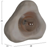 ΣΕΤ 3TMX ΕΠΙΤΟΙΧΙA ΦΩΤΙΣΤΙΚA LUXON HM10725.02 FIBER CEMENT ΣΕ ΓΚΡΙ [S-M-L] - Image 2