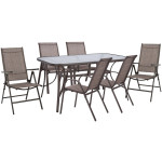 ΣΕΤ ΤΡΑΠΕΖΑΡΙΑΣ 7ΤΜΧ ΣΕ ΧΡΩΜΑ ΚΑΦΕ HM10557.02