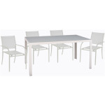 ΣΕΤ ΤΡΑΠΕΖΑΡΙΑΣ ΕΞ. ΧΩΡΟΥ 5ΤΜΧ OFER HM21030 ΛΕΥΚΟ ΜΕΤΑΛΛΟ-ΛΕΥΚΕΣ ΜΕΤΑΛ. ΠΟΛΥΘΡΟΝΕΣ